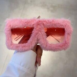 Furry sunglasses